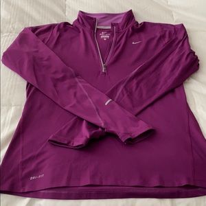 Nike Running Dri-Fit long Sleeve pullover jacket